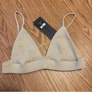 Ribbed Tan Bralette